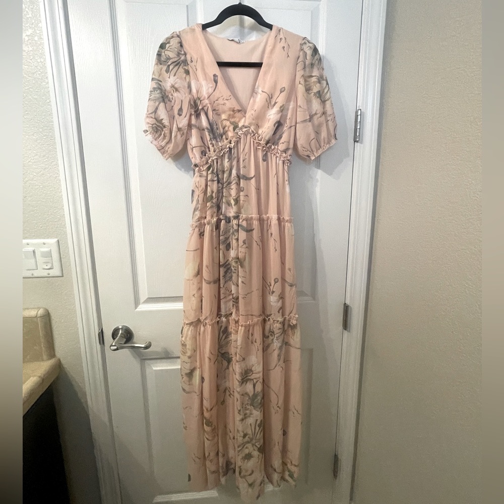 Baltic Born Tiered Floral Maxi Dress
